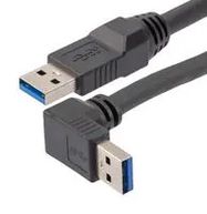 USB CABLE, 3.0 A PLUG-R/A A PLUG, 6.6FT