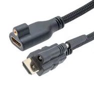 CABLE ASSY, 19POS, HDMI PLUG-RCPT, 9.8 