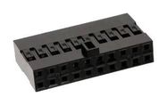 CONNECTOR HOUSING, RCPT, 22POS, 2.54MM