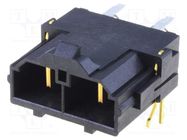 Socket; wire-board; male; Mini-Fit Sr; 10mm; PIN: 2; THT; angled 90° MOLEX