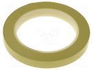 Tape: electrical insulating; W: 12mm; L: 66m; Thk: 0.058mm; yellow 3M