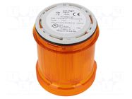 Module: light signaller; orange; LED; 24VDC; 24VAC; IP66; Ø63x76mm AUER SIGNAL