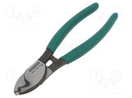 Pliers; side,cutting; without chamfer; 164mm 