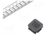 Inductor: wire; SMD; 18uH; 590mA; 0.559Ω; ±20%; 3x3x1.5mm WALSIN
