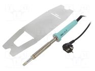 Soldering iron: with htg elem; Power: 200W; 230V; tip WEL.CT2F7 WELLER