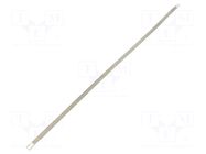 Braids; earthing tape; 6mm2; Ø1: 6.5mm; Ø2: 6.5mm; L: 0.5m; -20÷125°C HELUKABEL