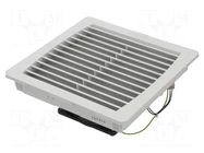 Fan: AC; axial; 230VAC; 138m3/h; 40dBA; IP54; 252x103x252mm; grey WEIDMÜLLER