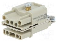 connector Han Brid-Wanddurchf.+ Cu-Bus Bu-c (G) HARTING