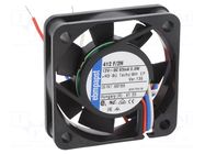 Fan: DC; axial; 12VDC; 40x40x10mm; 8.88m3/h; 26dBA; slide; 6000rpm EBM-PAPST