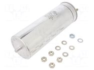 Capacitor: polypropylene; 250uF; 1000VDC; 440VAC; 60A; M12 screw KEMET