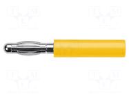 Adapter; yellow; 70VDC; 32A; 42.5mm; Insulation: polyamide; 33VAC SCHÜTZINGER