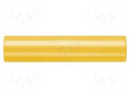 Adapter; yellow; 70VDC; 16A; 45mm; Insulation: polystyrol; 33VAC SCHÜTZINGER
