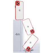 Milky Case silicone flexible translucent case for Samsung Galaxy S21+ 5G (S21 Plus 5G) red, Hurtel