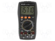 Digital multimeter; LCD; 4,5 digit (19999); 3x/s; True RMS AC AXIOMET