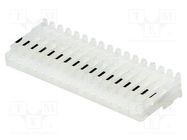 Plug; wire-board; female; PIN: 16; end connector; 2.54mm; IDC; 24AWG PANCON