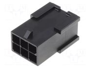 Connector: wire-wire; plug; male; PIN: 6; Micro-Fit 3.0; for cable MOLEX