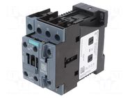 Contactor: 4-pole; NC x2 + NO x2; Auxiliary contacts: NO + NC SIEMENS