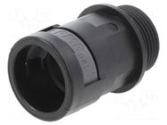 Straight terminal connector; Thread: metric,outside; PMAFIX VND PMA