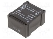 Transformer: encapsulated; 10VA; 115VACx2; 7.5V; 7.5V; 667mA; 667mA HAHN