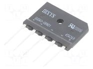 Bridge rectifier: three-phase; Urmax: 800V; If: 40A; Ifsm: 370A; THT IXYS