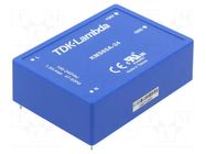 Converter: AC/DC; 60W; Uin: 90÷264VAC,120÷370VDC; Uout: 24VDC; 87% TDK-LAMBDA