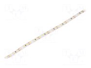 LED tape; white neutral; LED/m: 120; 8mm; IP20; 120°; 9.6W/m; 12VDC FOSE