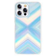 Kingxbar Streamer Series luxury elegant phone case for iPhone 13 Pro blue (Triangle), Kingxbar