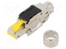 Plug; RJ45; PIN: 8; Cat: 6a; shielded; Layout: 8p8c; Øcable: 4.5÷9mm HARTING