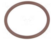 O-ring gasket; FPM; Thk: 2mm; Øint: 24mm; brown; -20÷200°C ORING USZCZELNIENIA TECHNICZNE
