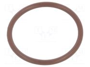 O-ring gasket; FPM; Thk: 2mm; Øint: 24mm; brown; -20÷200°C ORING USZCZELNIENIA TECHNICZNE