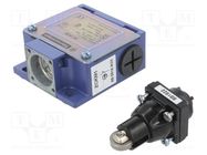 Limit switch; metal roller Ø12mm; NO + NC; 10A; max.250VAC; PG11 TELEMECANIQUE SENSORS