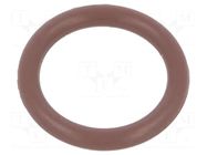 O-ring gasket; FPM; Thk: 2mm; Øint: 11mm; brown; -20÷200°C ORING USZCZELNIENIA TECHNICZNE