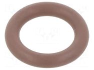 O-ring gasket; FPM; Thk: 3mm; Øint: 11mm; brown; -20÷200°C ORING USZCZELNIENIA TECHNICZNE