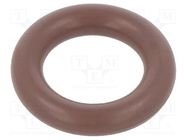 O-ring gasket; FPM; Thk: 3mm; Øint: 9mm; brown; -20÷200°C ORING USZCZELNIENIA TECHNICZNE