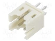 Socket; wire-board; male; 2mm; PIN: 4; THT; 100V; 2A; straight ADAM TECH