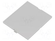 Front panel; grey; MODULBOX ITALTRONIC