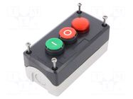 Control cassette; 22mm; Harmony XB5; No.of butt: 2; flat; IP66 SCHNEIDER ELECTRIC