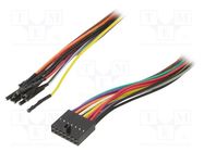 Adapter: power supply header; wire jumpers; MPLAB-PM3 MICROCHIP TECHNOLOGY