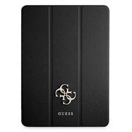 Guess Saffiano Collection case for iPad 12.9&quot; 2021 Book Cover - black, Guess