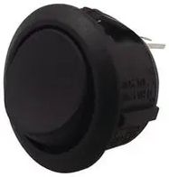 ROCKER SWITCH, SPST, 10A, 250VAC, PANEL