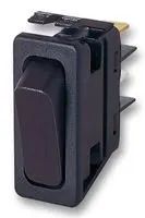 ROCKER SWITCH, SPST, 16A, 250VAC, PANEL