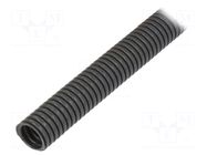 Protective tube; Size: 17; polyamide 6; grey; L: 50m; PMAFLEX CYL PMA