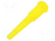 Needle: plastic; 1.25"; Size: 11; straight,conical; 2.5mm FISNAR