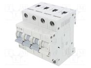 Circuit breaker; 230/400VAC; Inom: 25A; Poles: 3+N; Charact: C; 6kA EATON ELECTRIC