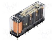 Relay: electromagnetic; NC x3 + NO x3; Ucoil: 24VDC; 6A/250VAC; 6A PANASONIC