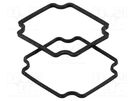Gasket; HM-1590Z060; -40÷150°C; Gasket material: silicone rubber HAMMOND