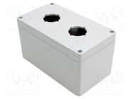 Enclosure: for remote controller; IP66; UL94-5V; X: 90mm; Y: 160mm 