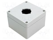 Enclosure: for remote controller; IP66; UL94-5V; X: 90mm; Y: 90mm 