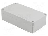 Enclosure: multipurpose; X: 90mm; Y: 160mm; Z: 45mm; 1554; grey; IP68 HAMMOND