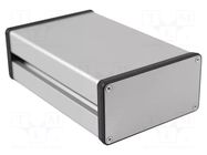 Enclosure: with panel; with keyway; 1455NC; X: 103mm; Y: 160mm HAMMOND